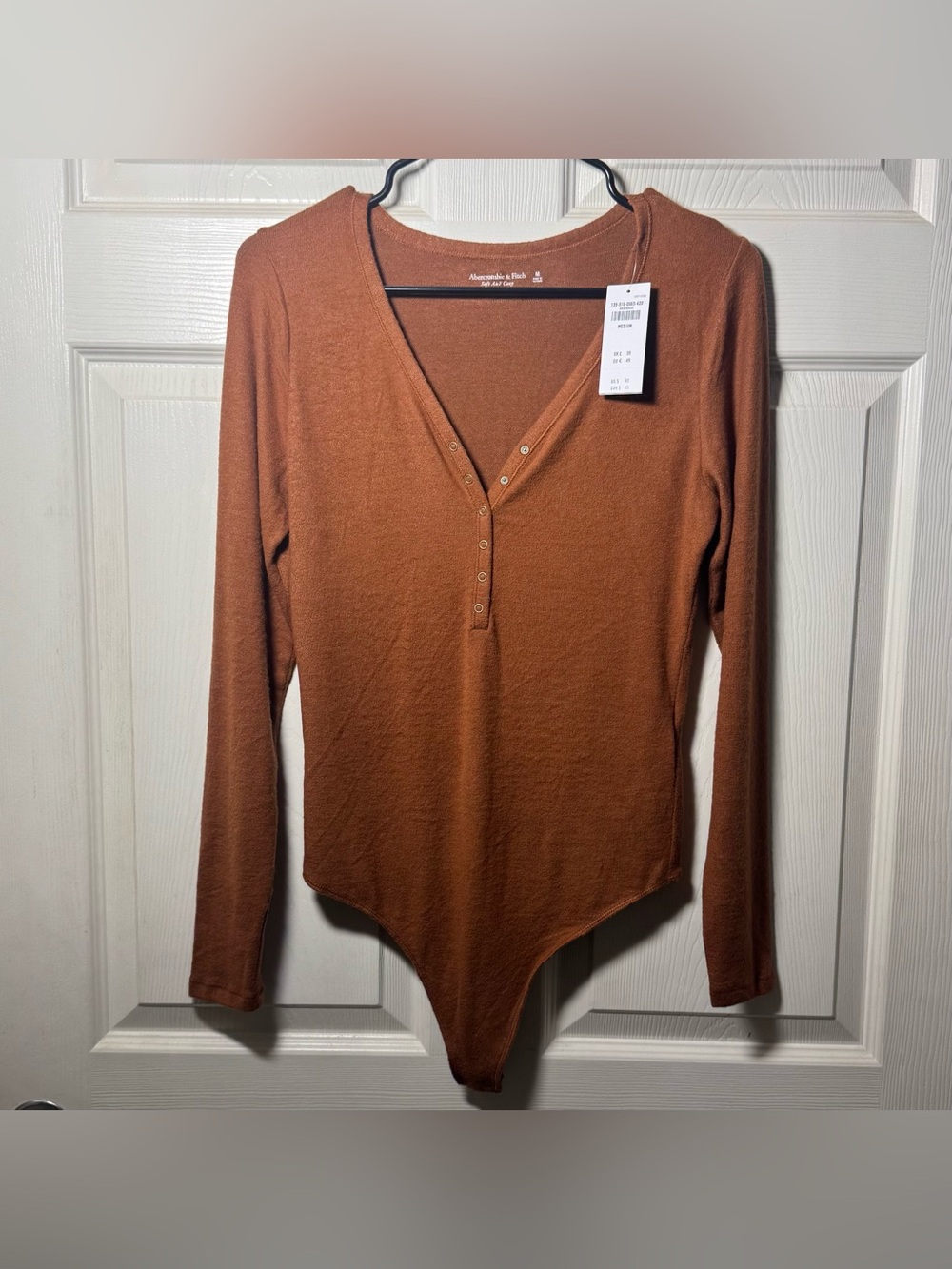 Women’s Abercrombie & Fitch Terracotta Bodysuit M